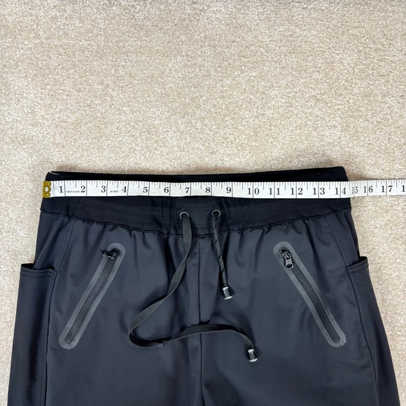 Blanc Noir Black Joggers Athletic Pants Mens Medium Techwear Drawstring - Picture 7 of 8